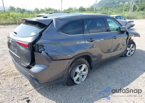 2022 Toyota Highlander Le из США, поврежденный, VIN 5TDBZRBH8NS186848